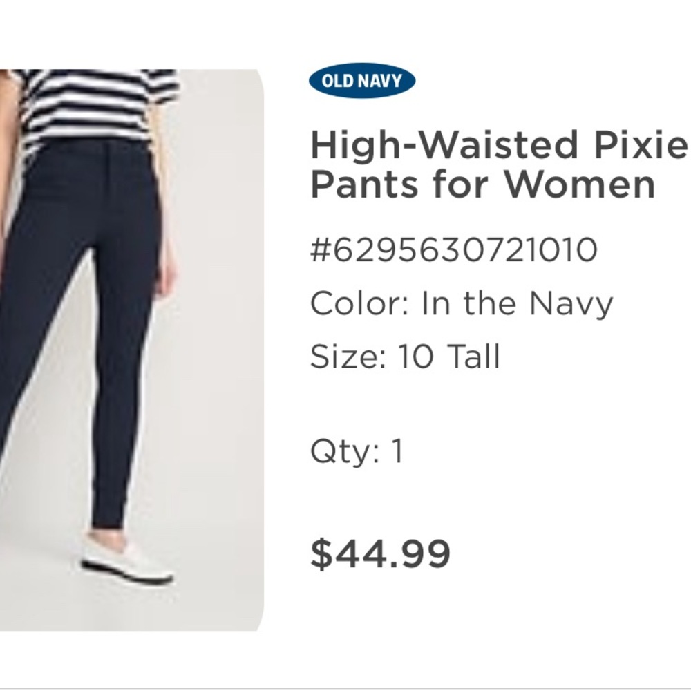 Women’s Old Navy Pixie Pants